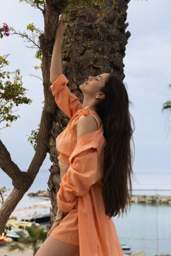 Koszula Maxi Majorca Peach