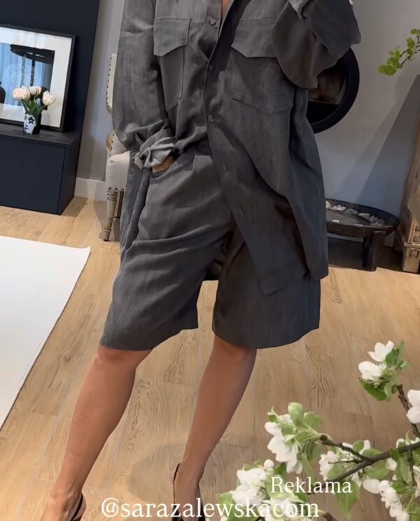 Koszula oversize Gray
